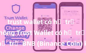 trust wallet có hỗ trợ uniswap không Trust Wallet có hỗ trợ BNB (Binance Coin) không?